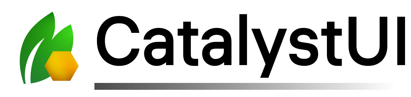 The CatalystUI logo.